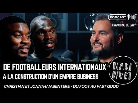 Geoffrey échange avec Christian & Jonathan Benteke